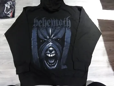 Buy Behemoth Hoodie Zip Jacke Black Metal Rotting Christ Mgla Slipknot Venom  L • 51.80£