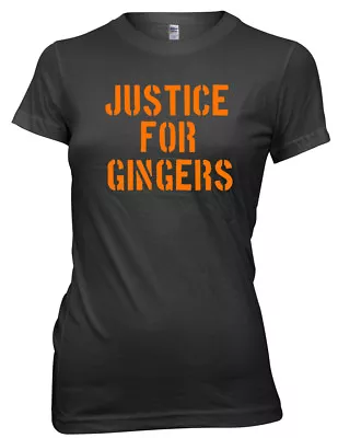 Buy Justice For Gingers Funny Womens Ladies T-Shirt • 11.99£