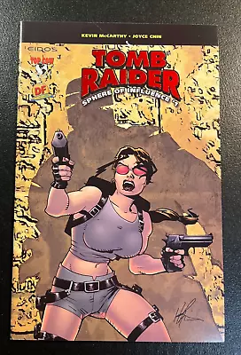 Buy Tomb Raider Sphere Of The Influence 1 VARIANT RED Foil Chaykin COA 361 Top Cow • 55.12£