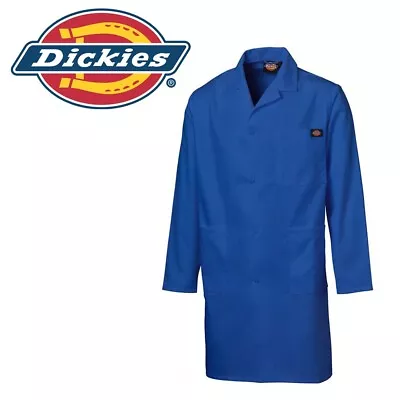 Buy Size XXL Dickies Redhawk Warehouse Coat WD200 Royal Blue Lab Coat • 14.99£