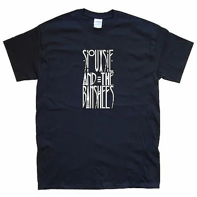 Buy Siouxsie And The Banshees T-SHIRT Sizes S M L XL XXL Colours Black, White  • 15.59£