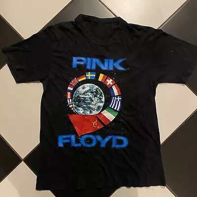 Buy Pink Floyd 1980’s Tour T-Shirt Medium Dark Side Of The Moon Vintage 80’s • 49.99£