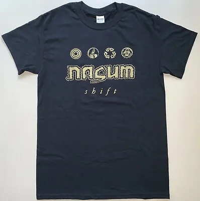 Buy NASUM  SHIFT  2020er REPRINT OFFIZIELL T-Shirt Rotten Sound Grindcore Gr.S *NEU* • 25.64£