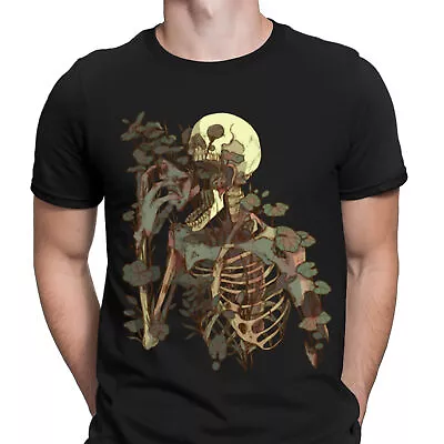 Buy Seventeen Skeleton Death Skull Horror Scary Classic Mens T-Shirts Tee Top #D • 3.99£