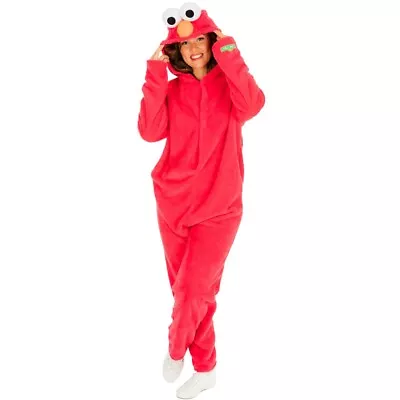 Buy Sesame Street Unisex Adult Elmo Costume BN4693 • 35.59£