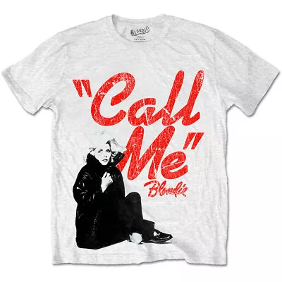 Buy Blondie Call Me Debbie Harry Official Tee T-Shirt Mens • 15.99£