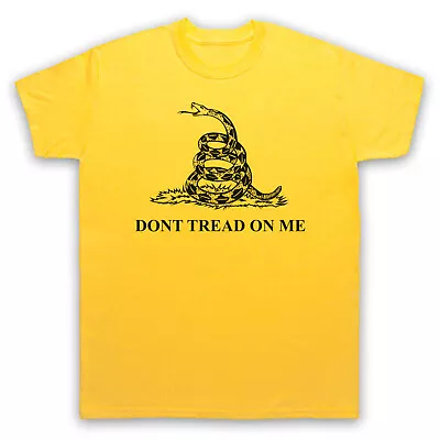 Buy Gadsden Flag Don't Tread On Me Rattlesnake Flag America Mens & Womens T-shirt • 17.99£