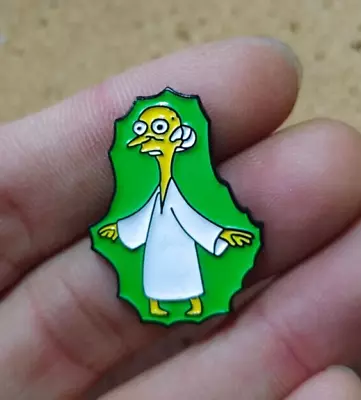 Buy The Simpsons Mr. Burns Alien Enamel Pin Hat Backpack Jackets Badge Brooch Merch • 7.51£