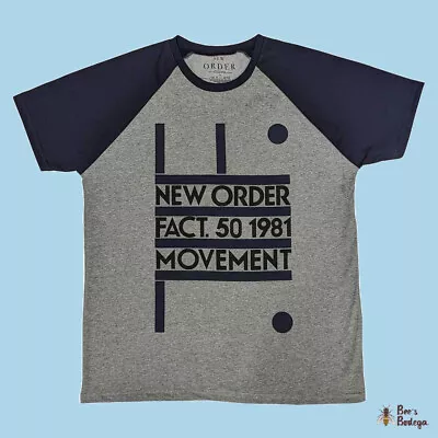 Buy New Order: 'Movement' Raglan T-Shirt *Official Merchandise* • 19.99£