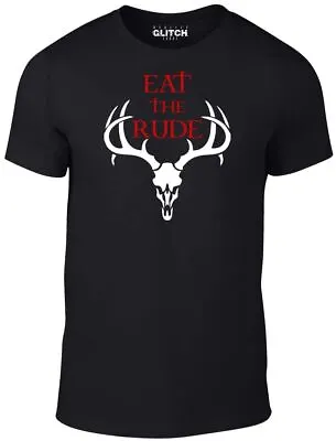 Buy Eat The Rude T-Shirt - Funny T Shirt Retro Hannibal Horror Cool Season Cannibal • 12.99£