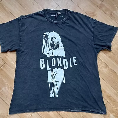 Buy Blondie T Shirt. Black Large/oversized. H&M  Made In India.  • 6.50£