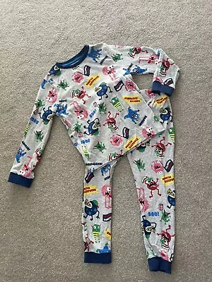 Buy F&F Boys 6-7 Years Monster Pyjamas New Without Tags • 7£