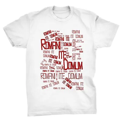 Buy Romani Ite Domum Funny Monty Python Inspired Life Of Brian T-Shirt • 14.99£