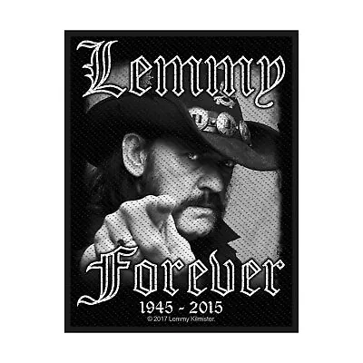 Buy Motorhead 'Lemmy Forever' Sew On Patch - Official Merchandise - Free Postage • 4.25£