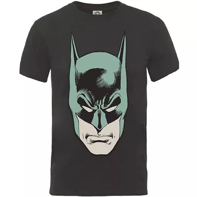 Buy Official DC Comics - Originals Batman Head Design Motif T-Shirt • 10.99£