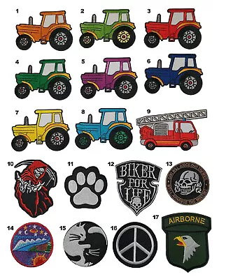 Buy Embroidered Iron On / Sew On Patches Badges Fancy Dress Party Accessories • 2.20£