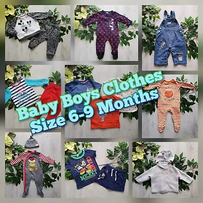 Buy Baby Boys Make Build Your Own Bundle Job Lot Size 6-9 Months Outfit Set Jeans • 3.49£