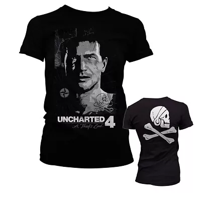Buy Uncharted4 Girly Shirt Printed Women Officially Licensed • 30.91£