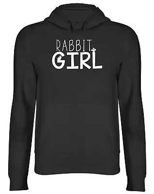 Buy Rabbit Girl Mens Womens Hooded Top Hoodie • 17.99£