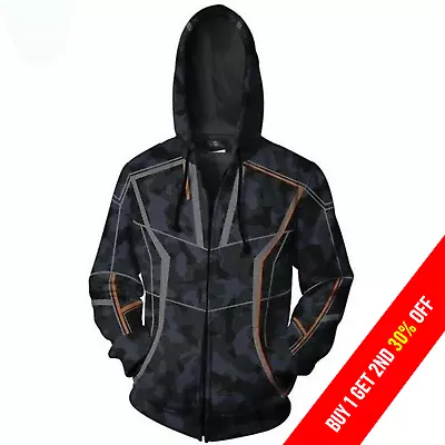 Buy Avengers Infinity War Tony Stark Fashion RDJ Hoodie Men's Cotton Wear For Jacket • 34.99£