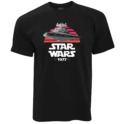 Buy Star Wars Unofficial 1977 Retro Galactic Empire Destroyer Sunset T-Shirt Design  • 14.50£