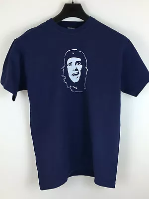 Buy Norman Wisdom As Che Guevara T-SHIRT LARGE MEN'S W21  L18  NAVY BLUE  • 12.95£