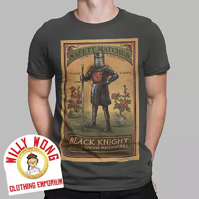 Buy Black Knight Monty Python T-Shirt Retro Movie 70s 80s The Holy Grail Tee Gift • 11.36£