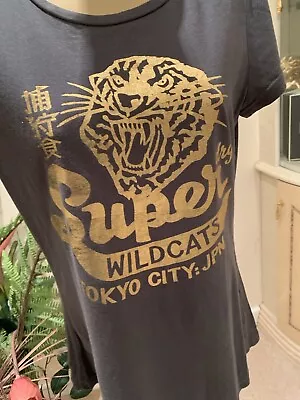 Buy Superdry Wild Cat Woman’s T-shirt, • 12£