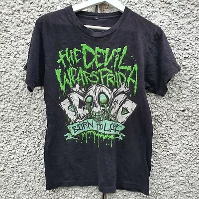 Buy Vintage The Devil Wears Prada - Born To Lose Black T-Shirt Tee - Men's Size S • 29.99£