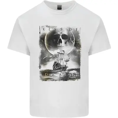 Buy Kiss Of Death Pirates Sailing Sailor Kids T-Shirt Childrens • 7.99£