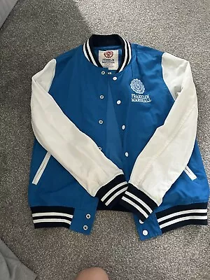 Buy Franklin & Marshall Varsity Jacket Blue Size XL • 85£
