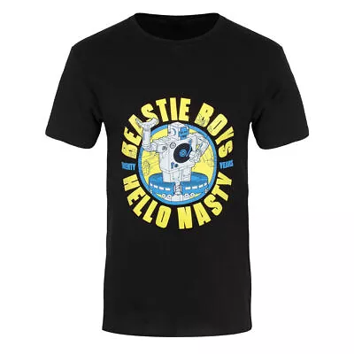 Buy Officially Licensed Beastie Boys Hello Nasty 20 Years Mens Black T Shirt • 14.95£