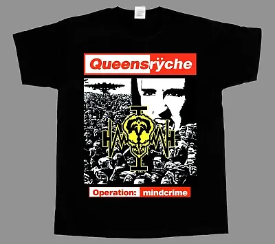Buy Queensryche Operation Mindcrime'88new Black Short/long Sleeve T-shirt • 13.19£