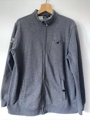Buy Vintage Style Guinness Zip Up Sweater Full Zip Up Jacket Size L Charcoal • 14.99£