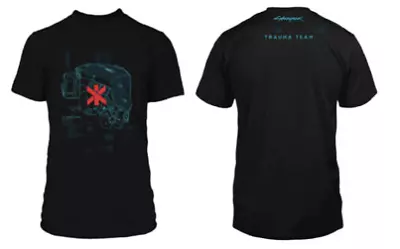 Buy Cyberpunk 2077 - Trauma Team Black T-Shirt - Woman  S • 22.79£
