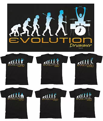 Buy Mens EVOLUTION  T-Shirt Music/Leisure Birthday Fathers Day Christmas • 8.99£