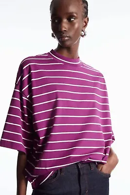 Buy COS The Full Volume T Shirt Pink Boxy Oversized Small • 19.99£