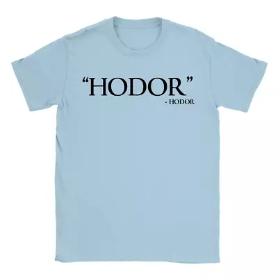 Buy Hodor Mens T-Shirt Game Of Thrones GoT Funny Quote Slogan Top Gift • 9.49£