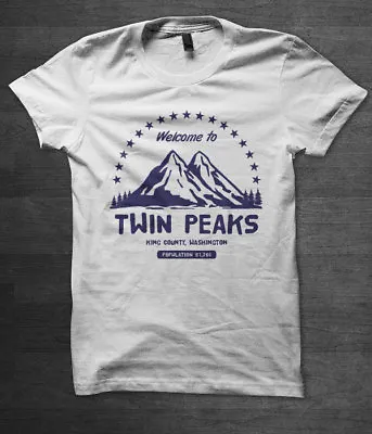 Buy Twin Peaks Mens T Shirt David Lynch Tv Series • 15£