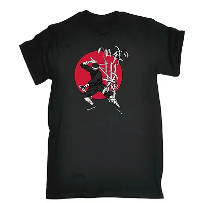Buy Ninja Bamboo Sunset - Mens Funny Fashion T-Shirt Tshirts Tees Tee T Shirt Shirts • 12.95£