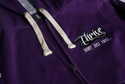 Buy LIMITED EDITION Thrive Purple Quality Thick Zip Hoodie / Hoody. Zoodie In Purple • 24.99£