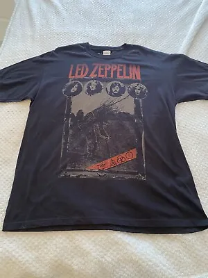 Buy Led Zeppelin T-shirt 2011 Rare BNWT Anvil Tag Led Zep T Shirt ZOSO. Deadstock XL • 55£