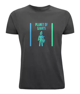 Buy Planet Of Giants Highlight Logo Organic T-Shirt • 24£