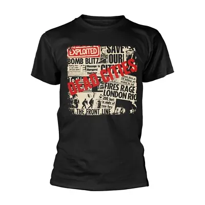 Buy The Exploited 'dead Cities' Black T-shirt - Official - Ph12817m • 16£