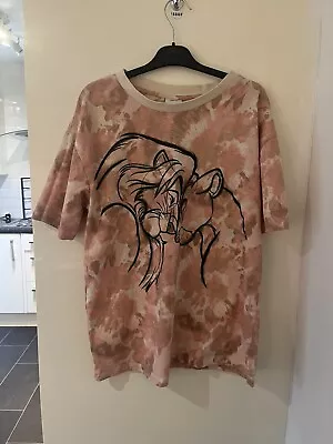Buy TU Disney Pink Tie Dye Lion King Short Sleeve T Shirt 8 • 5£