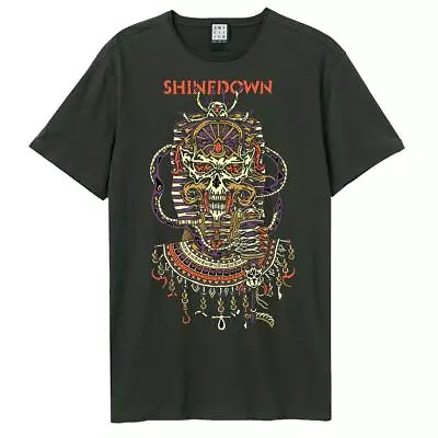 Buy Amplified Unisex Adult Skull Shinedown T-Shirt GD1049 • 31.59£