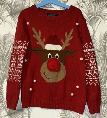 Buy Boys Age 8 Years - Next Christmas Jumper Top • 6£