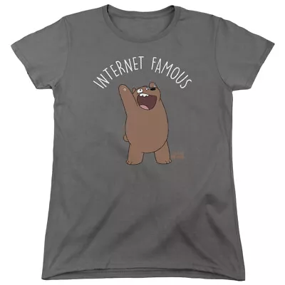 Buy We Bare Bears  Internet Famous  Women's Adult Or Girl's Junior Babydoll Tee • 32.76£