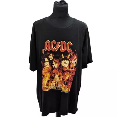 Buy Unbranded Mens Black ACDC Highway To Hell T-Shirt Extra Large • 12£