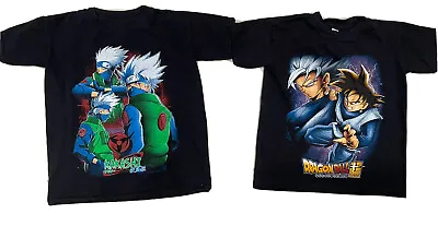 Buy Dragon Ball Z Super & Kakashi Mexican Tees Bootleg Tee Shirt Size Kids M • 23.70£